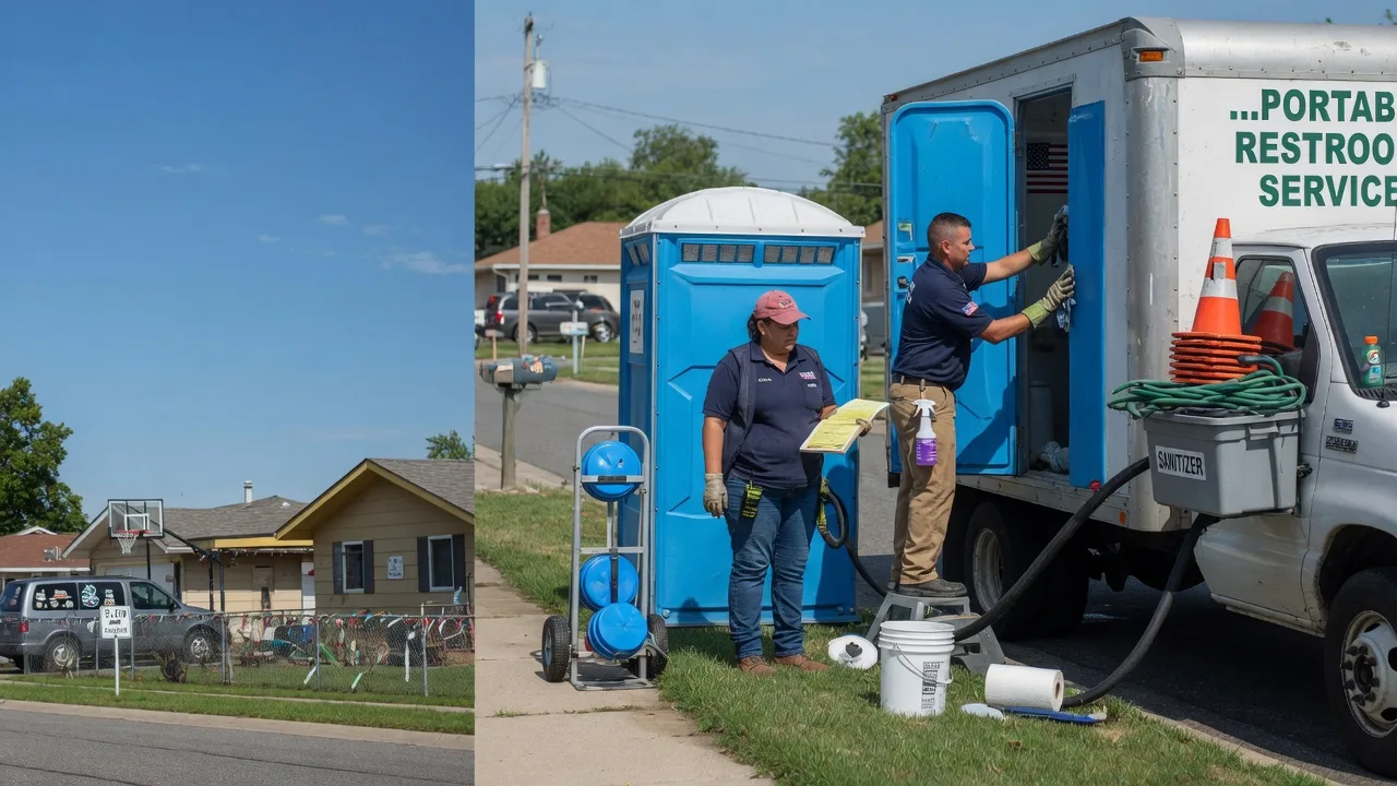 Portable Toilet Rental in Alexandria, LA near me